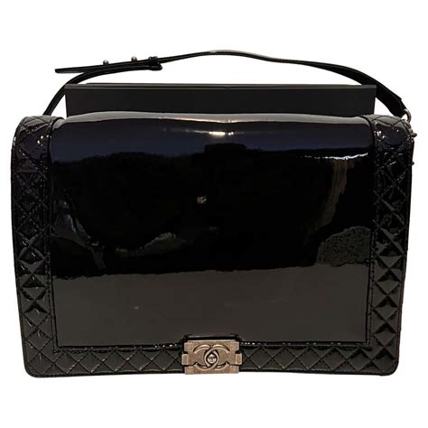 chanel bag black boy|coco Chanel boyfriend bag.